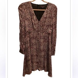NWT Hale Bob Animal Print Dress Size Small